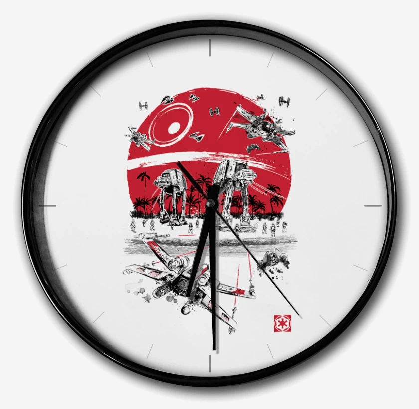 Reloj Blanco de Star wars Battle