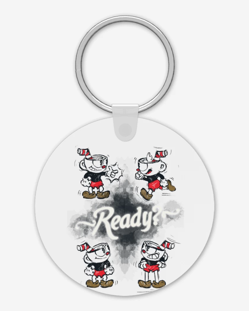 Llavero Cuphead Ready