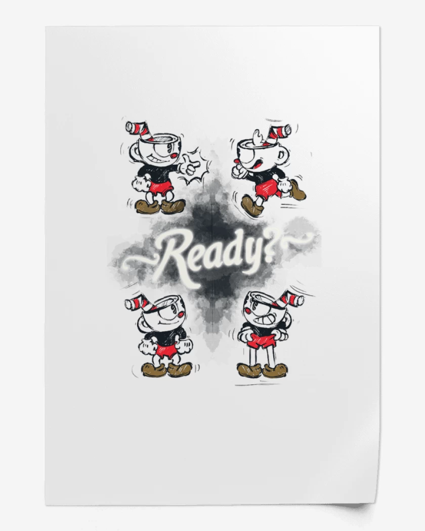 Print Cuphead Ready