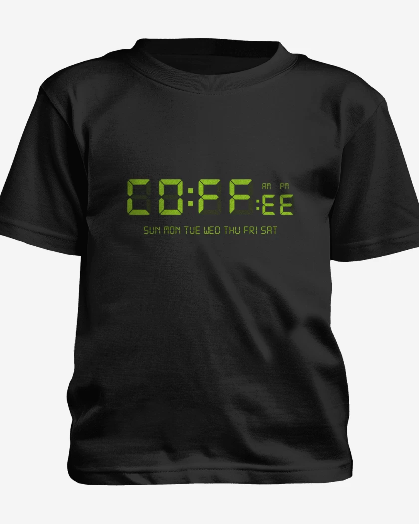 Polera de niño Negro de Coffee