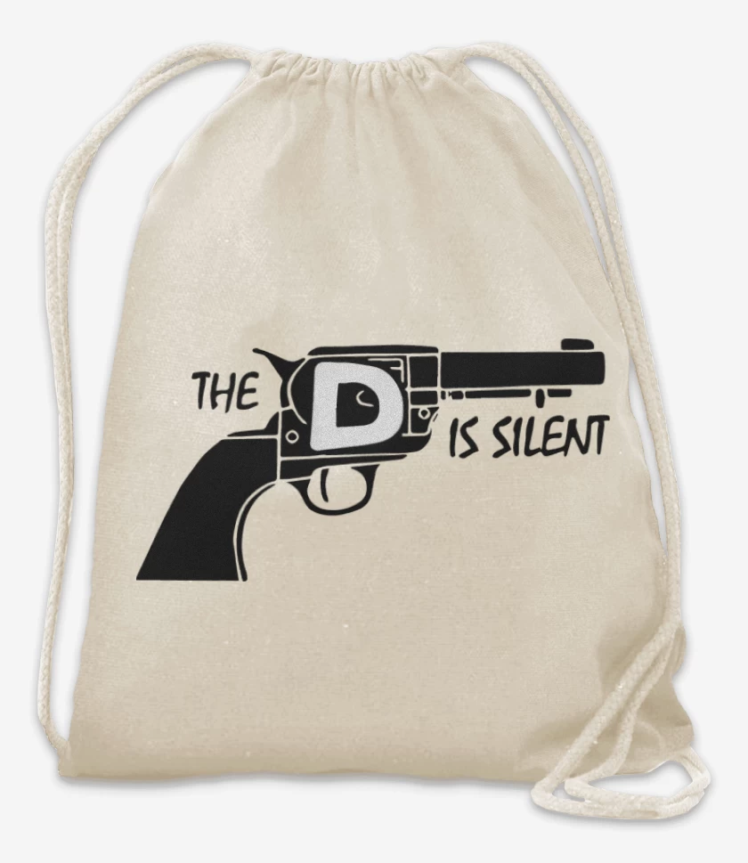 Mochila Blanco de Django - D is Silent
