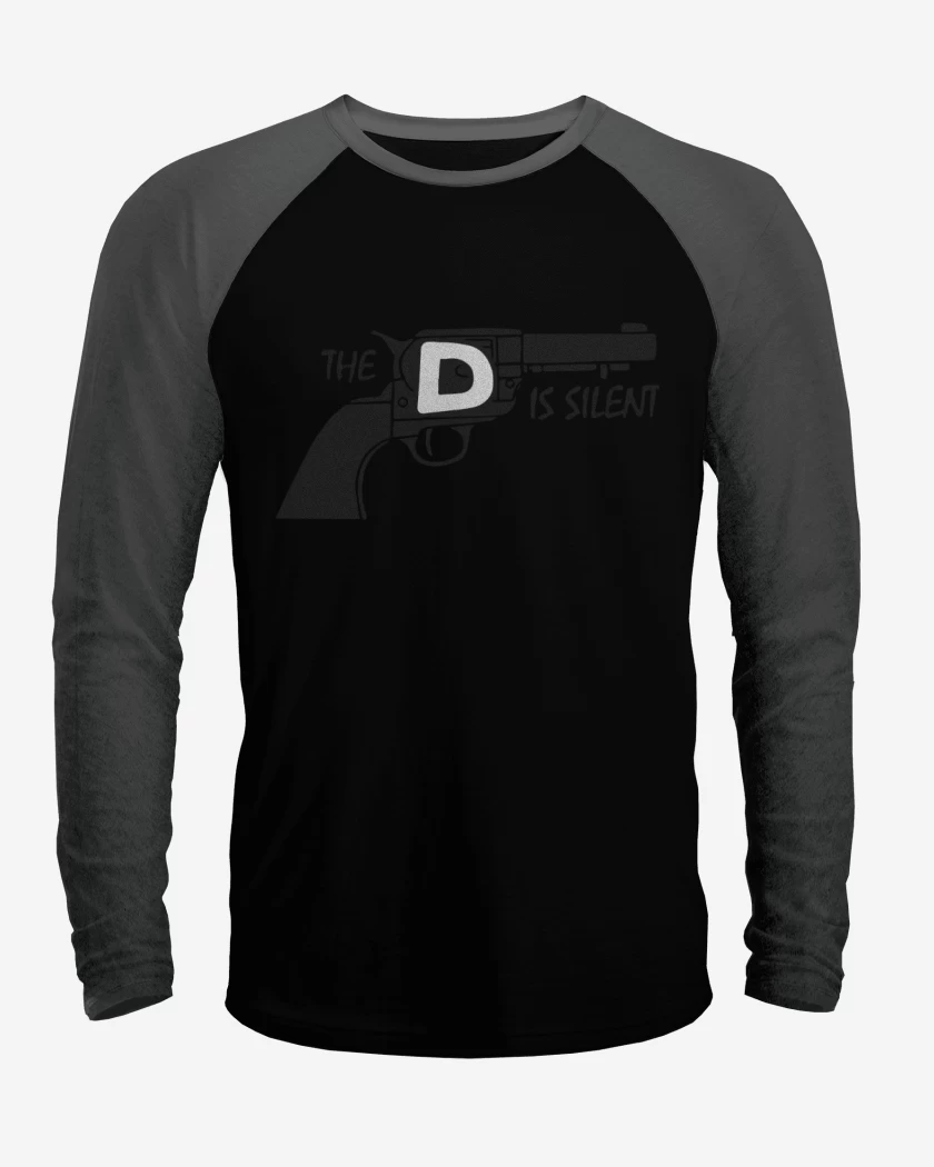 Polera Raglan Django - D is Silent