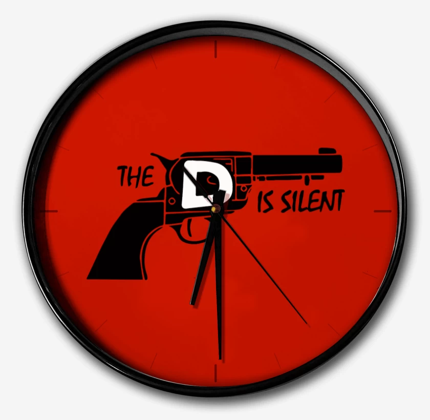 Reloj Rojo de Django - D is Silent
