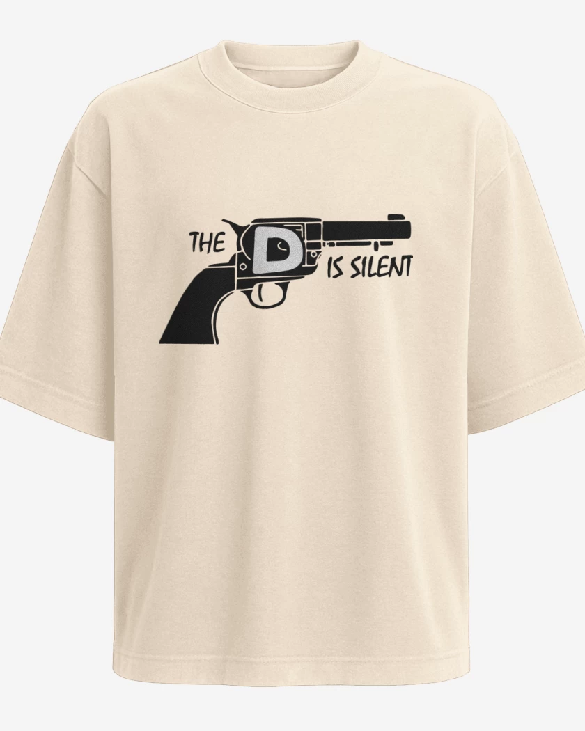 Polera Oversize Django - D is Silent