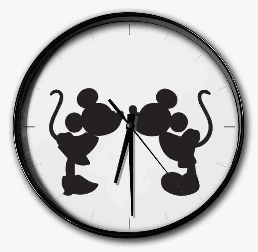 Reloj Blanco de mickey beso