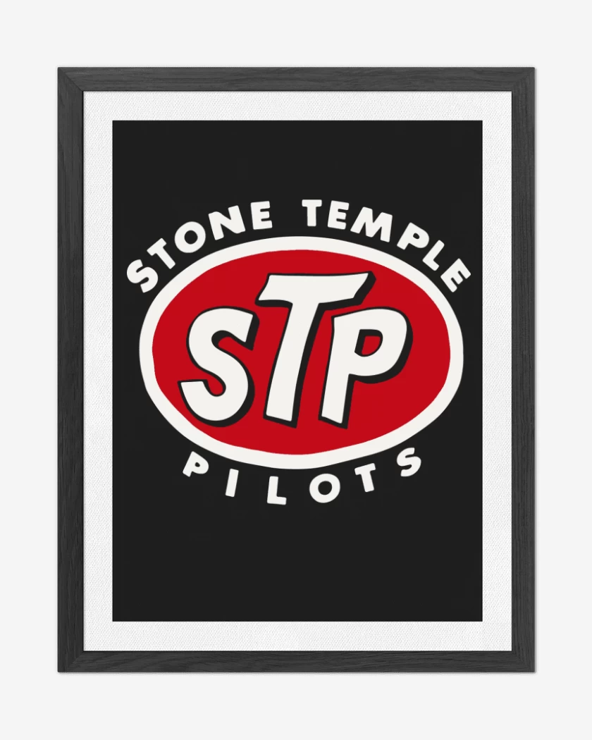 Cuadro decorativo Negro de Stone temple pilots 2