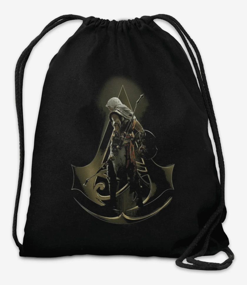 Mochila Negro de assasing creed origins