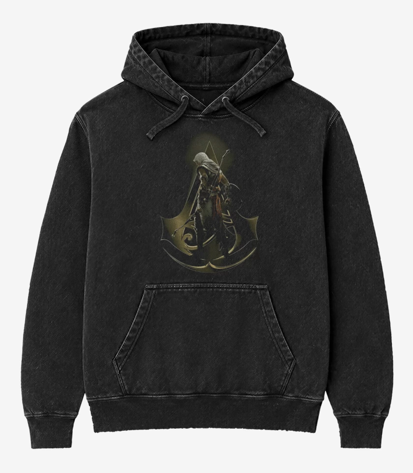 Poleron Canguro Acid Wash assasing creed origins