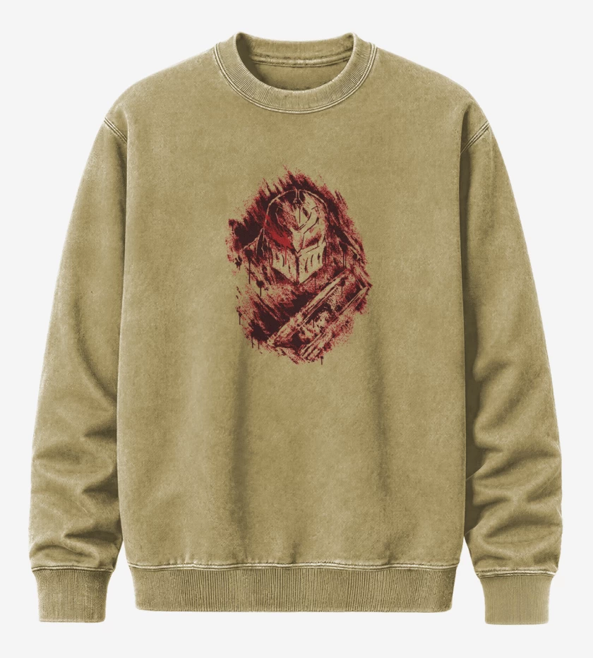 Poleron Polo Acid Wash Beige de Zed 