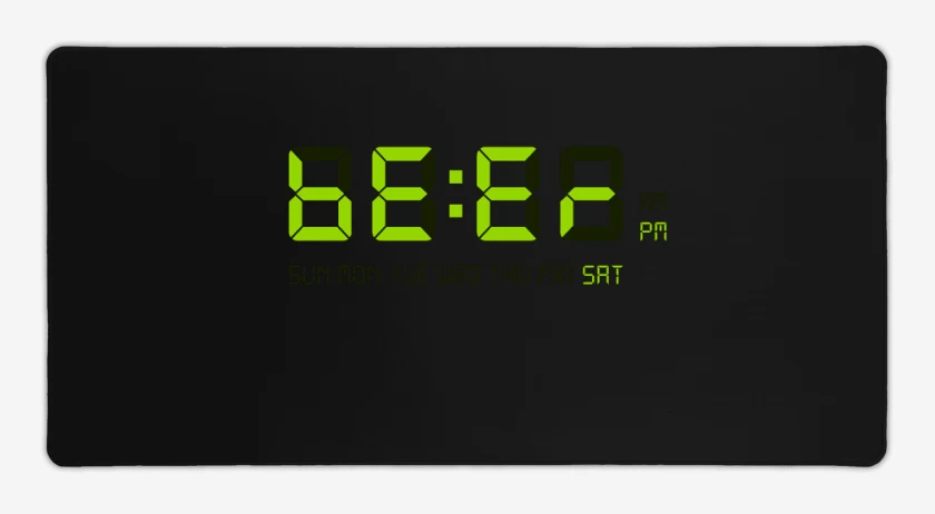 Mouse pad Gamer Negro de beer 