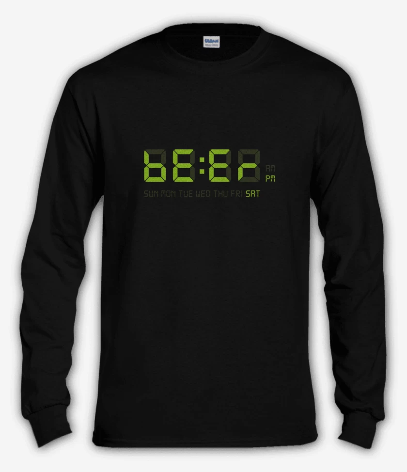 Polera manga larga Negro de beer 