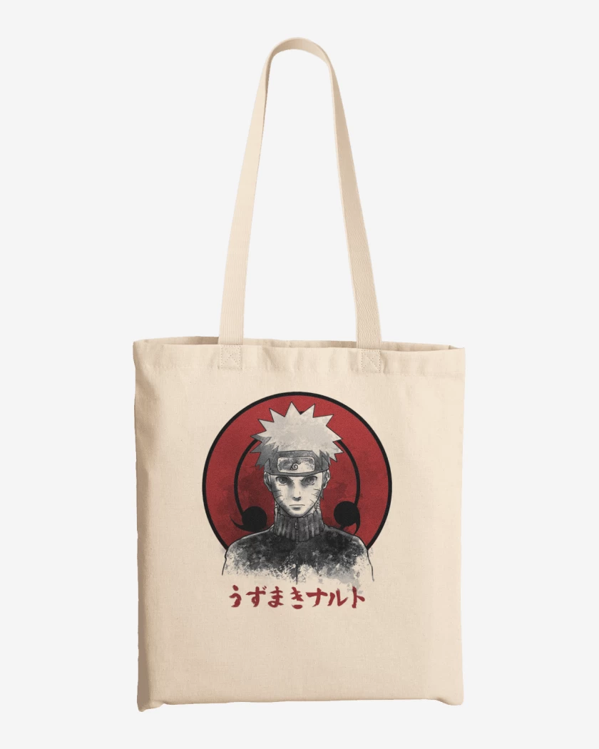Totebag Blanco de Naruto 