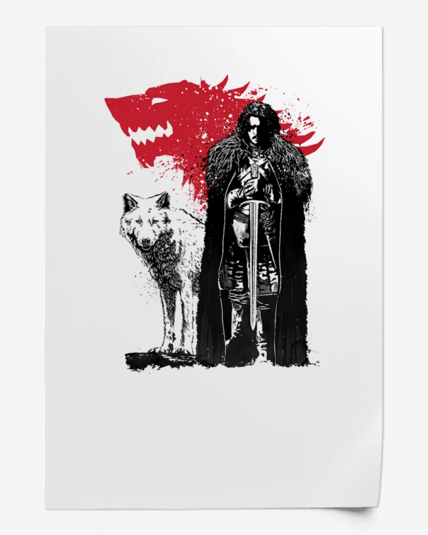 Print Jon Snow