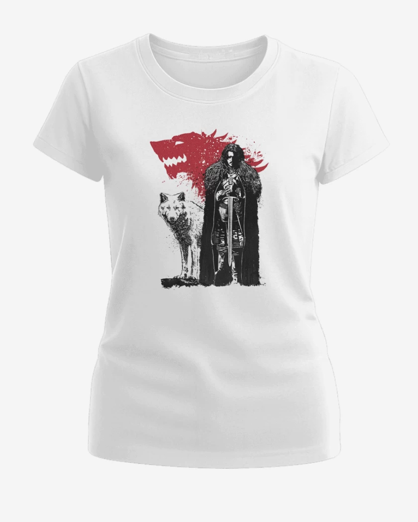 Polera de Mujer Jon Snow