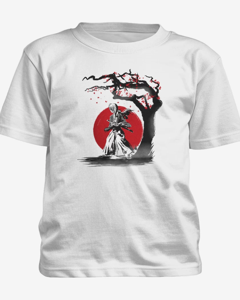 Polera de niño Blanco de Samurai x