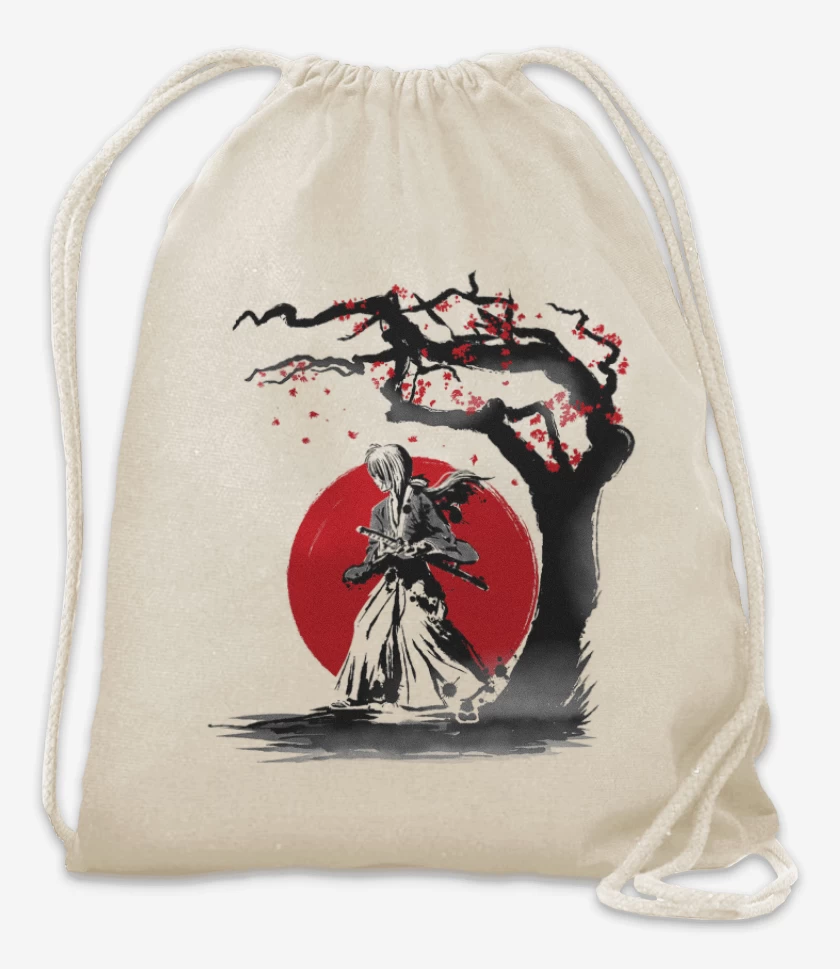 Mochila Blanco de Samurai x