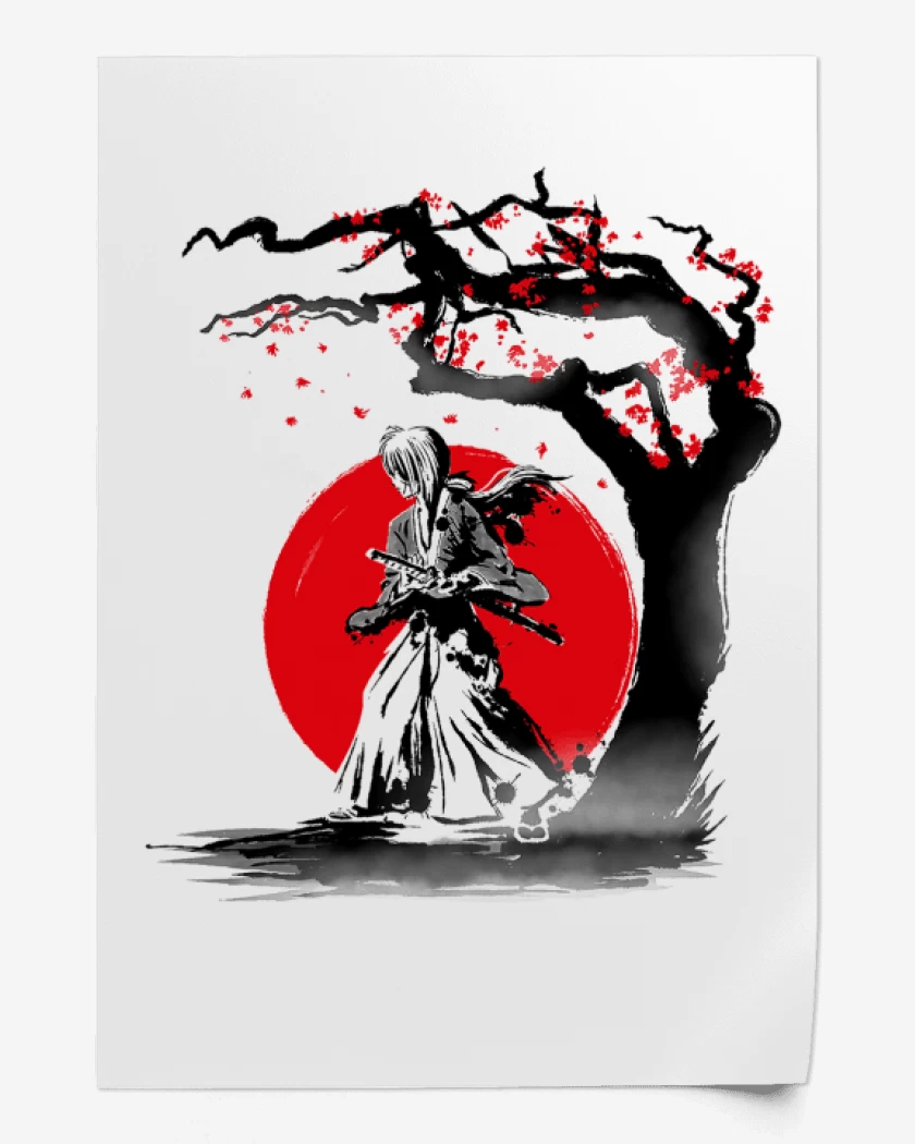 Print Blanco de Samurai x