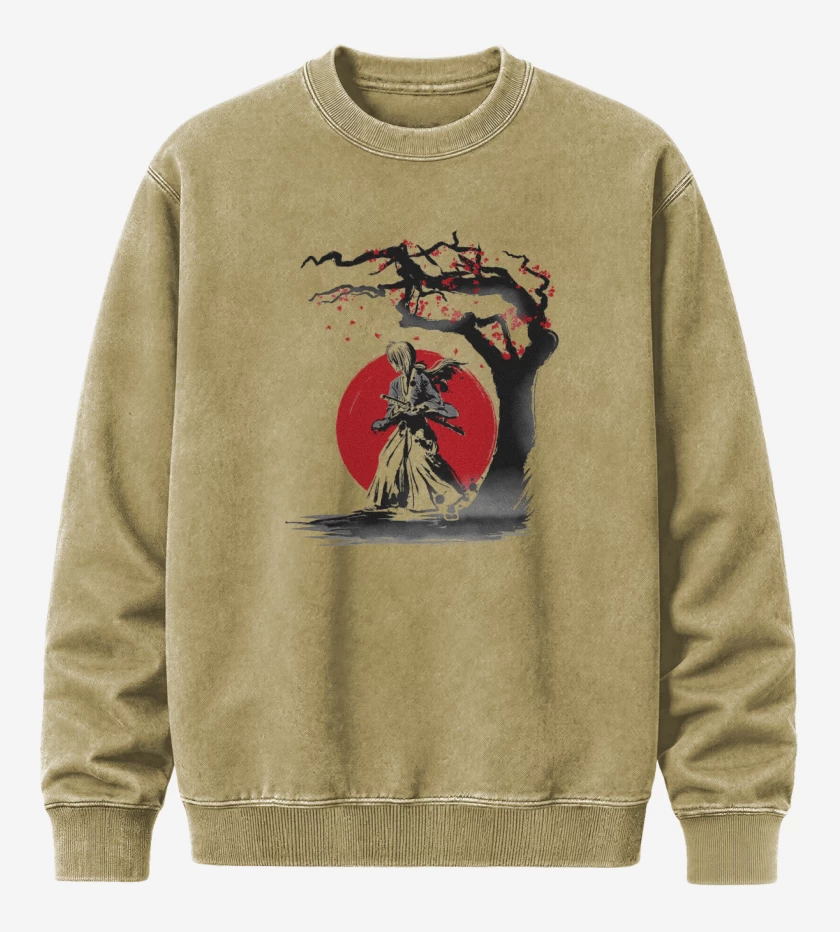 Poleron Polo Acid Wash Samurai x