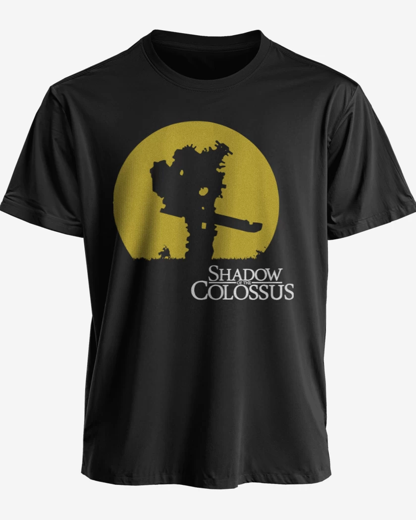 Polera premium Negro de Shadow of the Colossus