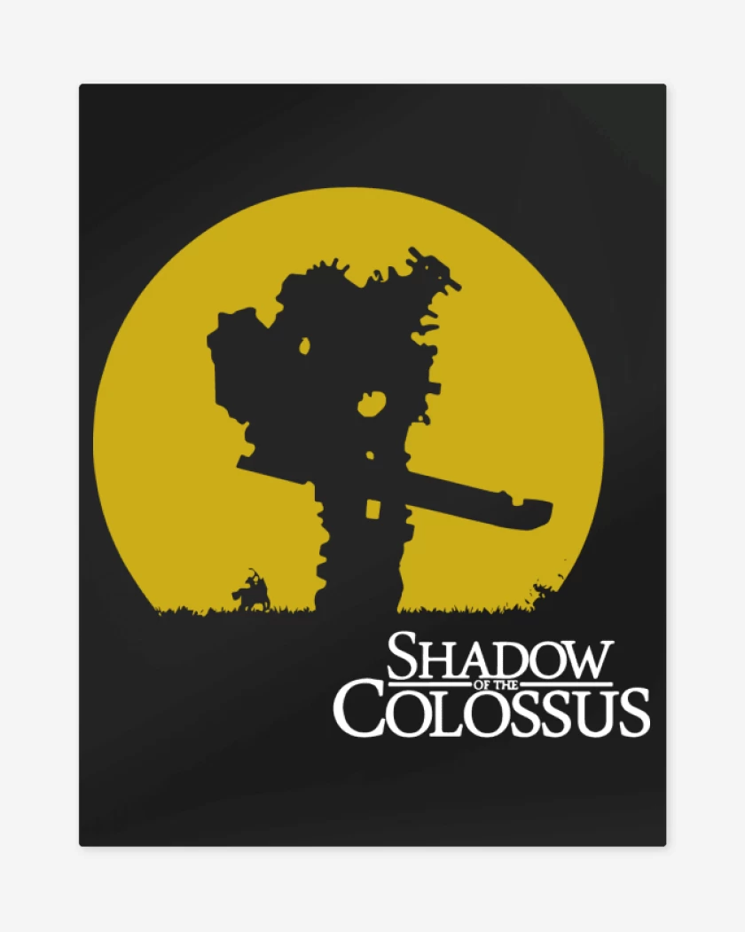 Print metalico Shadow of the Colossus