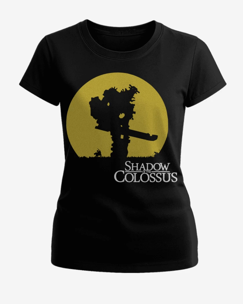 Polera de Mujer Negro de Shadow of the Colossus