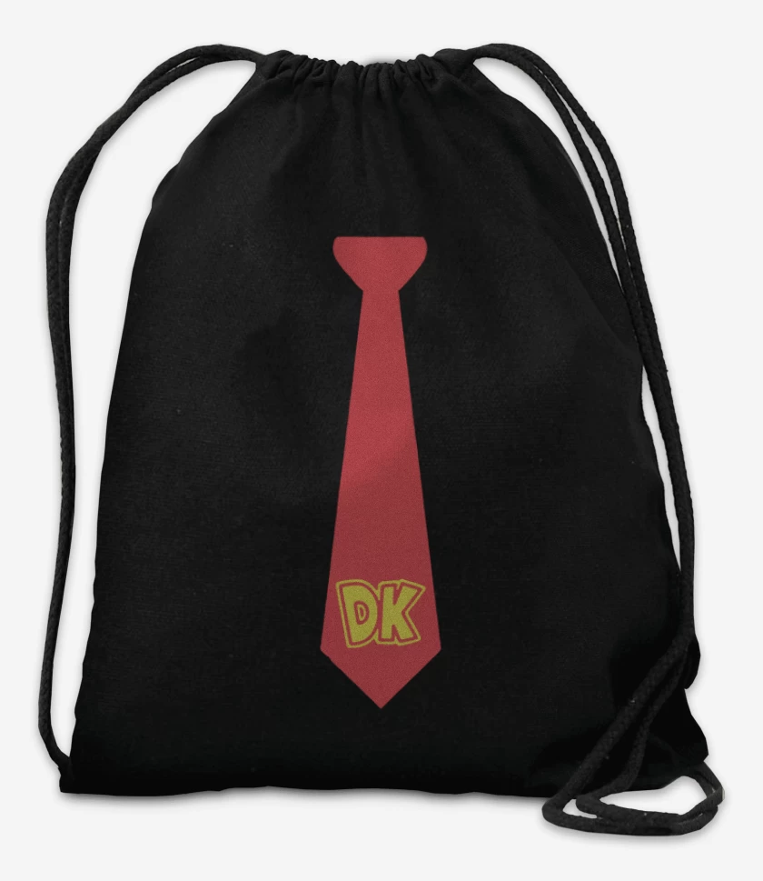 Mochila Negro de Corbata donkey kong