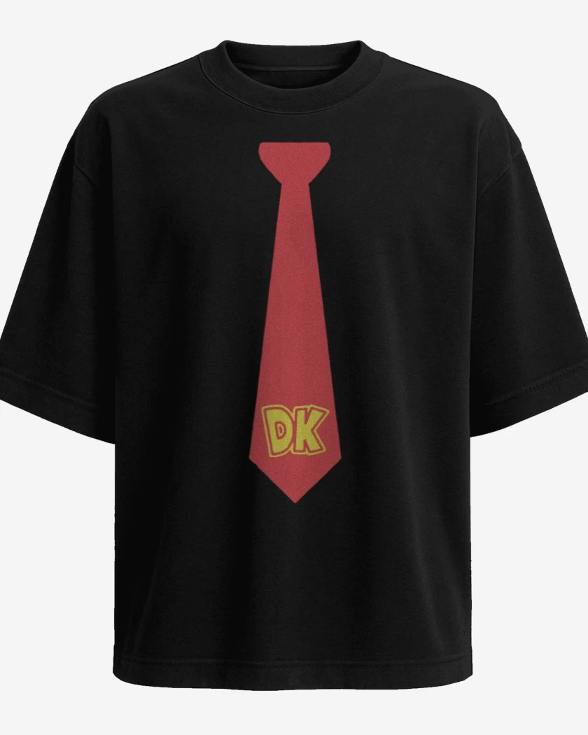 Polera Oversize Corbata donkey kong