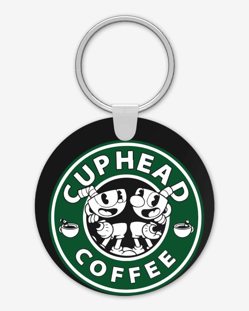 Llavero cup head coffee