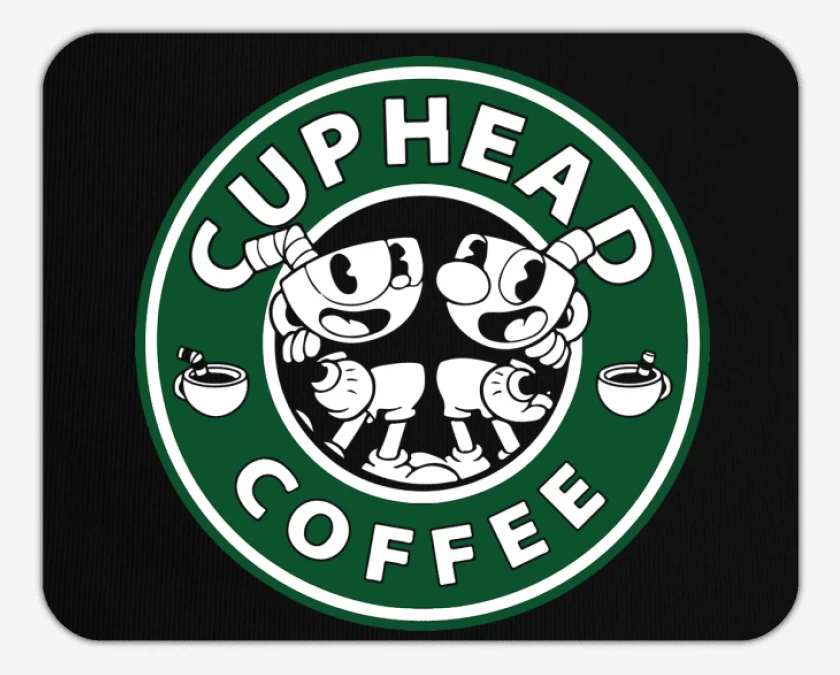Mousepad cup head coffee