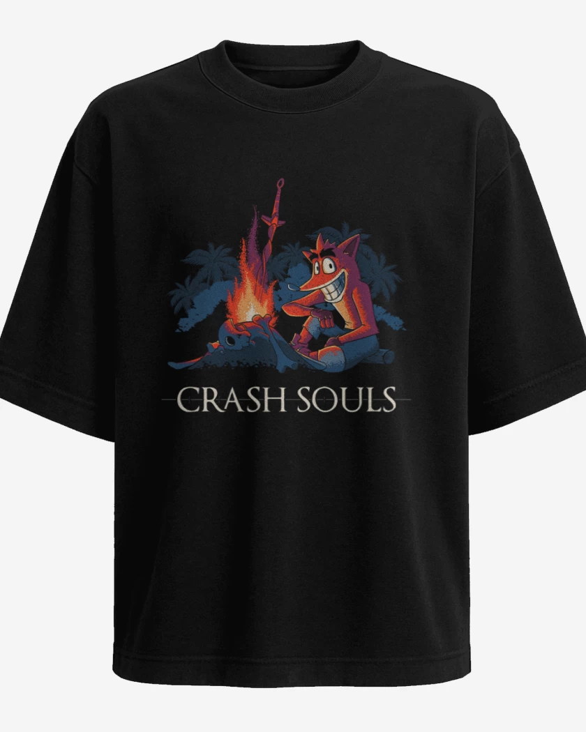 Polera Oversize Crash souls 