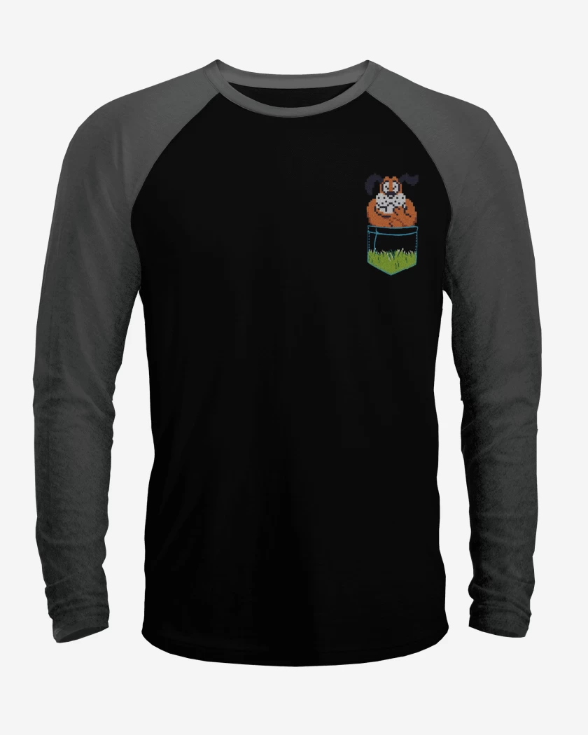 Polera Raglan Duck Hunt