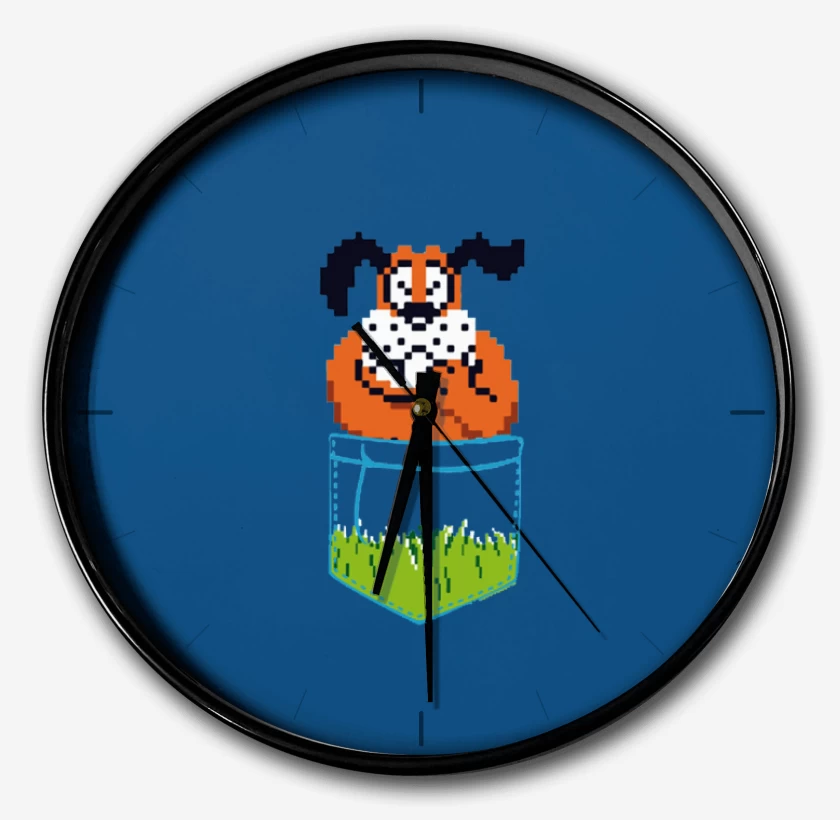 Reloj Azul Rey de Duck Hunt