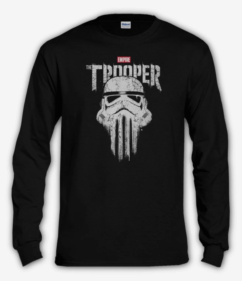 Polera manga larga Negro de CloneTrooper