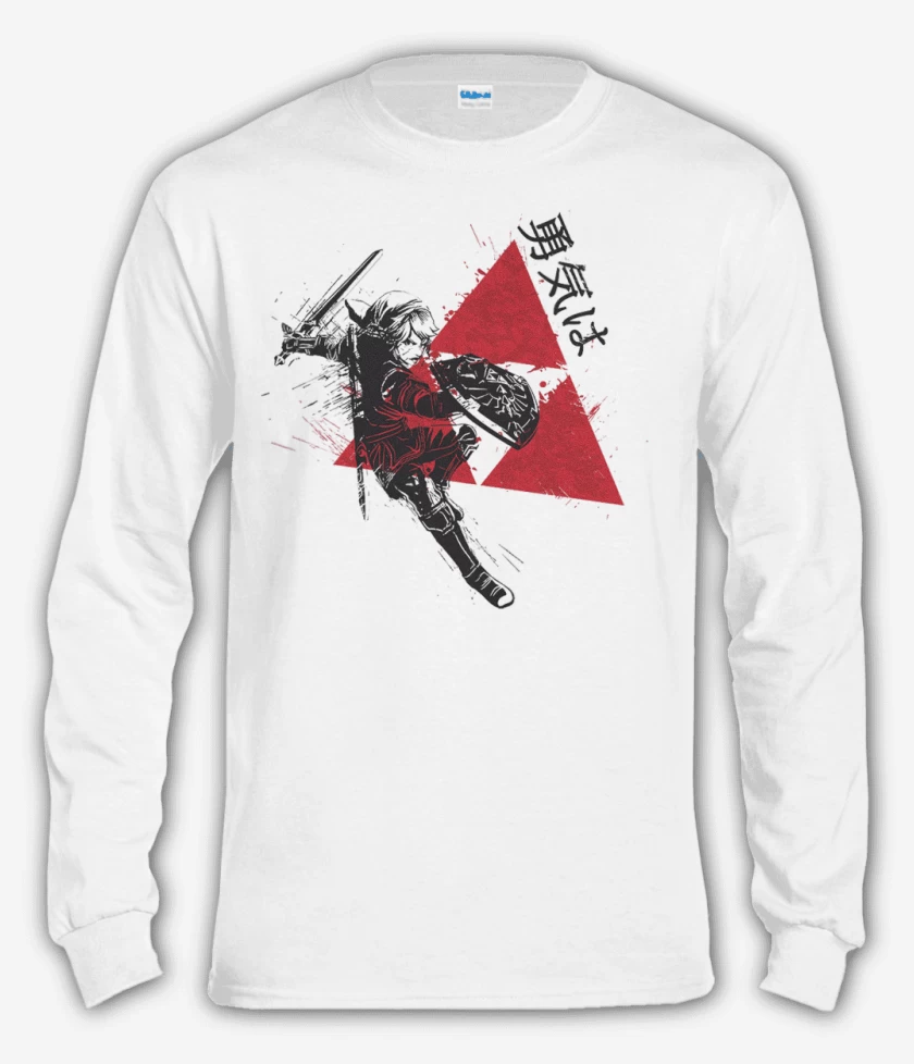 Polera manga larga Link Trifuerza