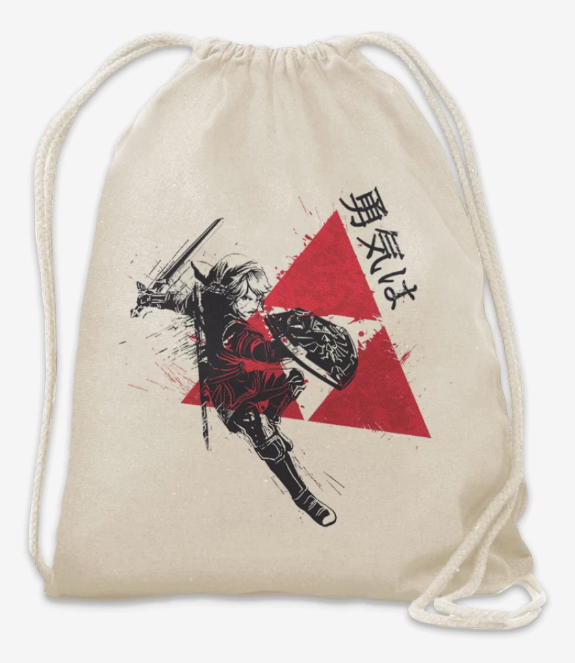 Mochila Blanco de Link Trifuerza