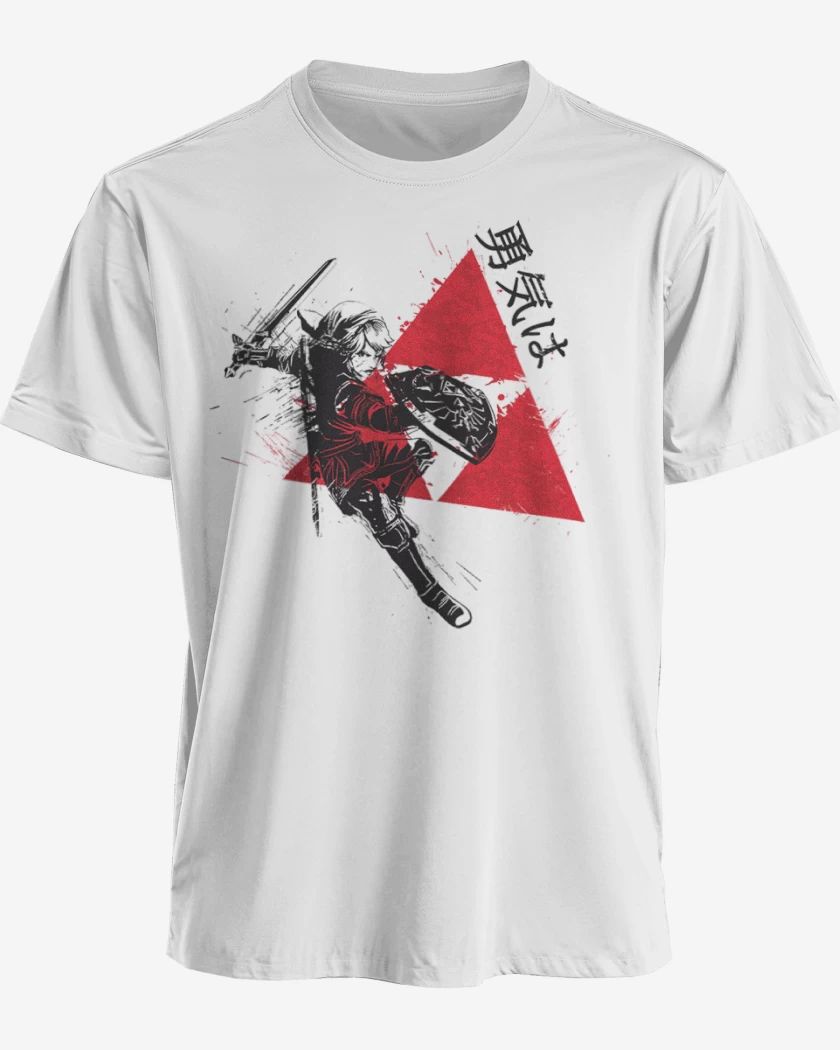 Polera premium Blanco de Link Trifuerza