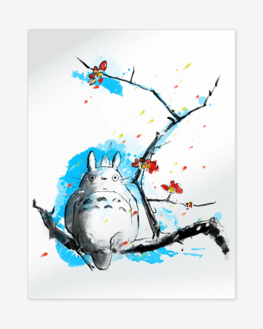 Print metalico Totoro 3