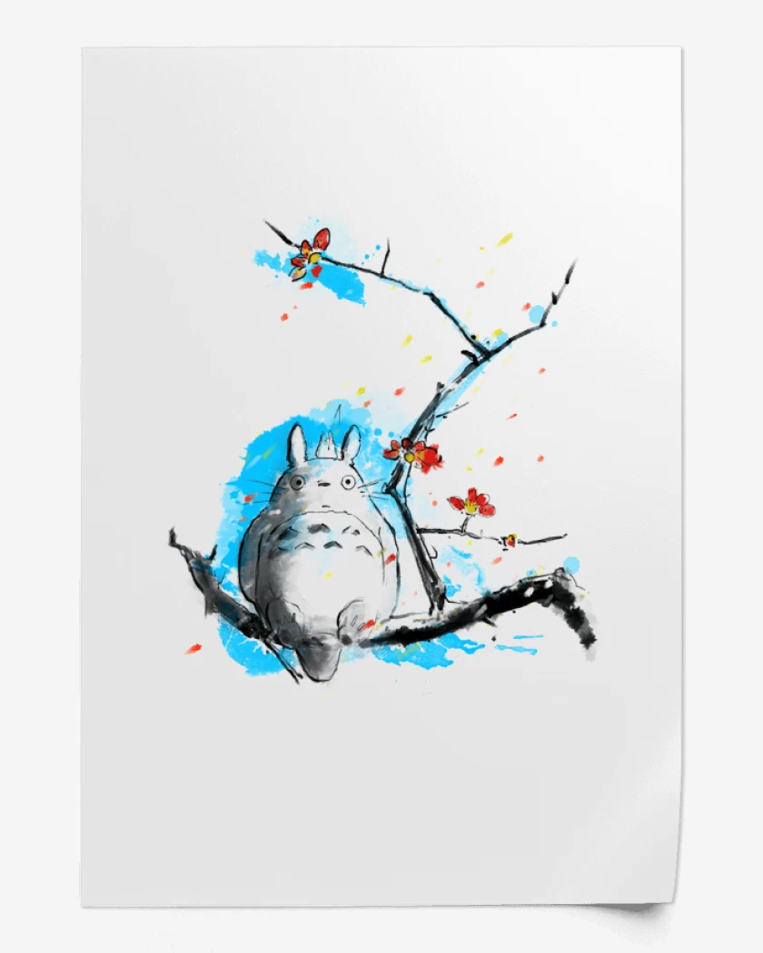 Print Blanco de Totoro 3