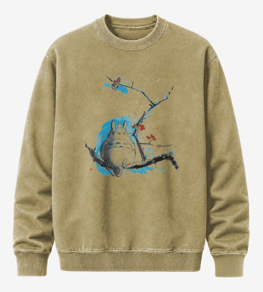 Poleron Polo Acid Wash Beige de Totoro 3