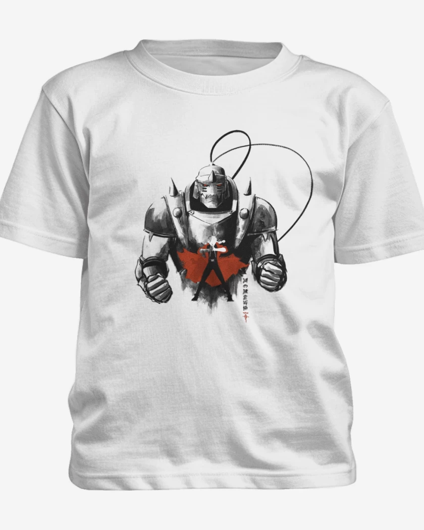 Polera de niño Blanco de alphonse elric