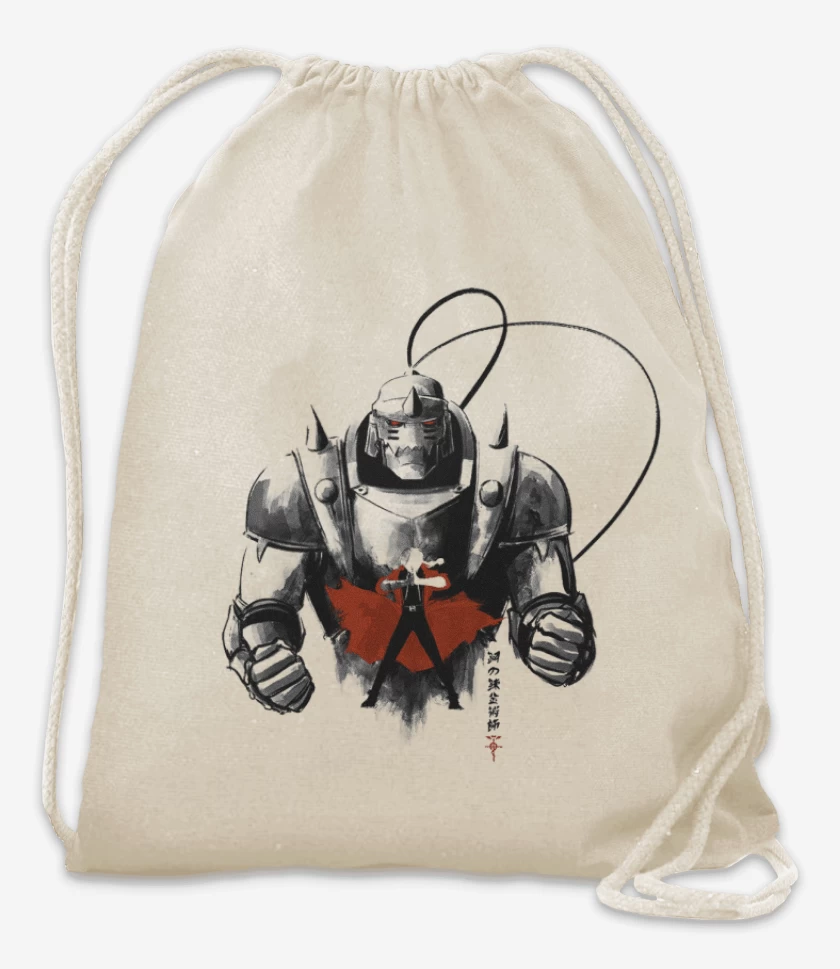 Mochila Blanco de alphonse elric