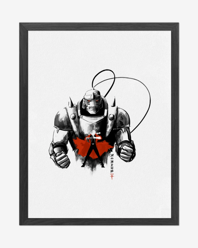 Cuadro decorativo alphonse elric