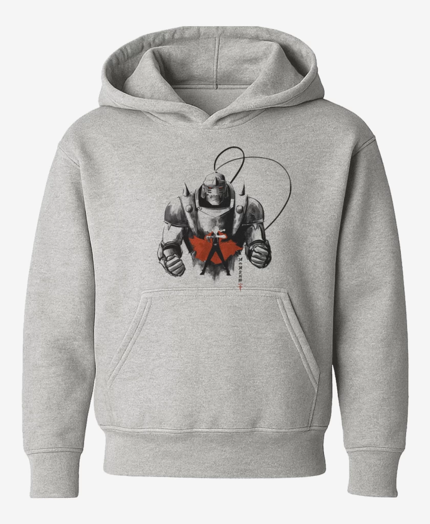 Poleron de niño Gris Melange de alphonse elric