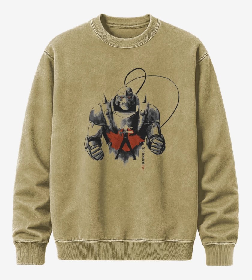 Poleron Polo Acid Wash Beige de alphonse elric