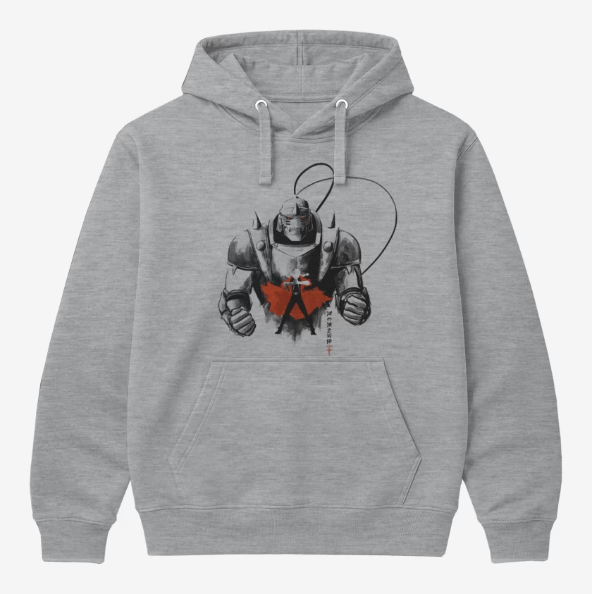 Polerón Canguro Gris Melange de alphonse elric