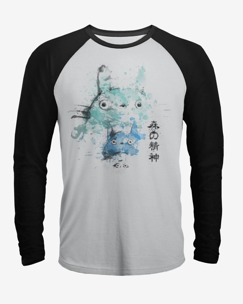 Polera Raglan Totoro 4