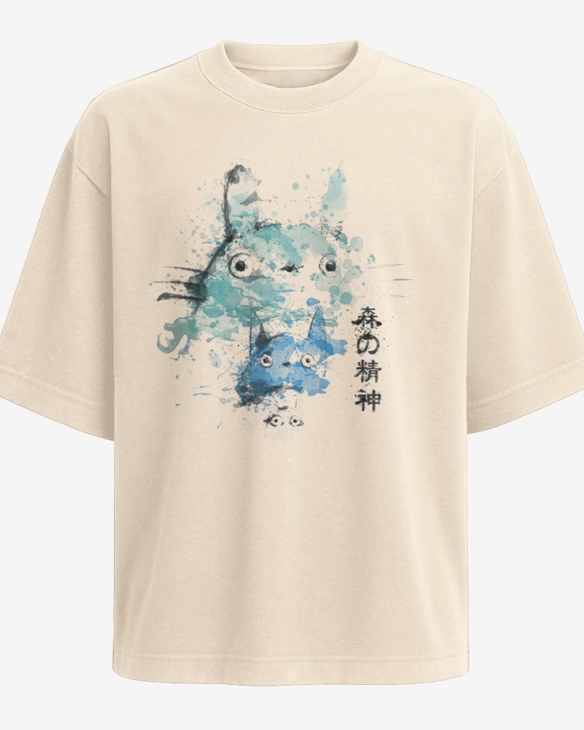 Polera Oversize Totoro 4