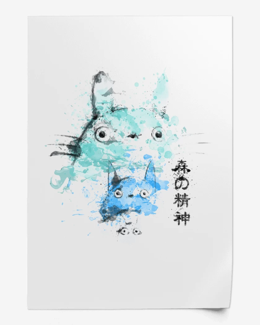 Print Blanco de Totoro 4