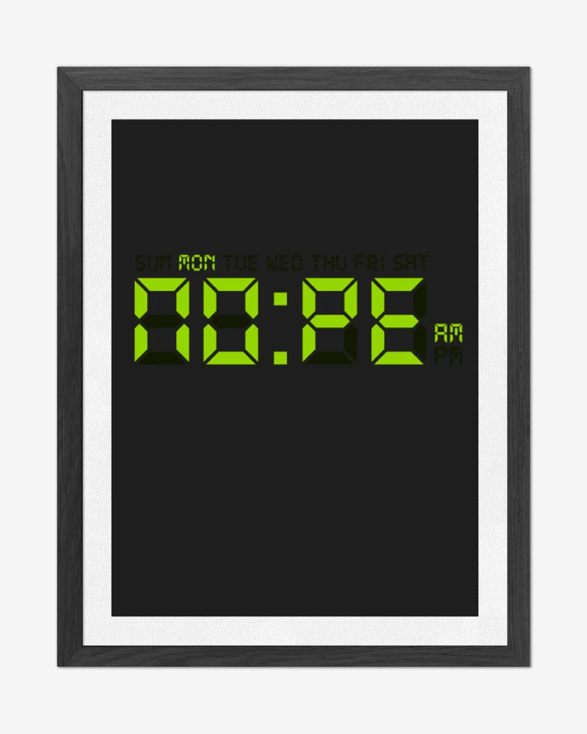 Cuadro decorativo Negro de Nope