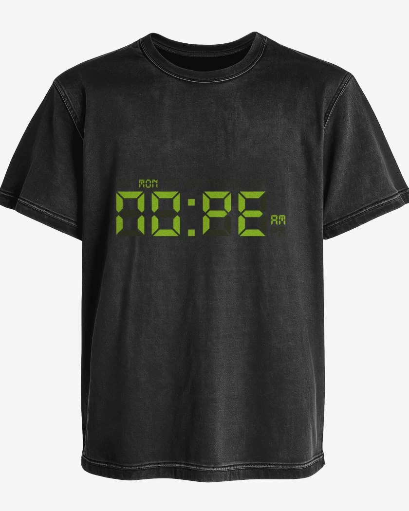 Polera desgastada Negro de Nope